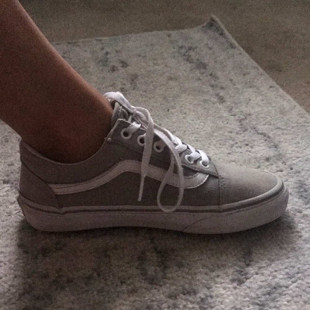 Grey Old Skool Vans